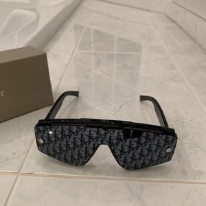 Dior Xtrem Mirrored Mask Sunglasses (Black)